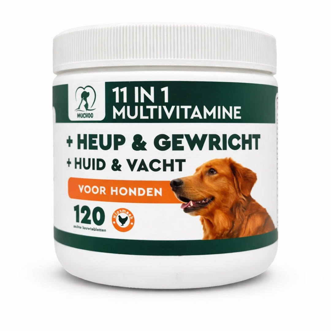 Muchoo 11-in-1 Multivitamine voor honden